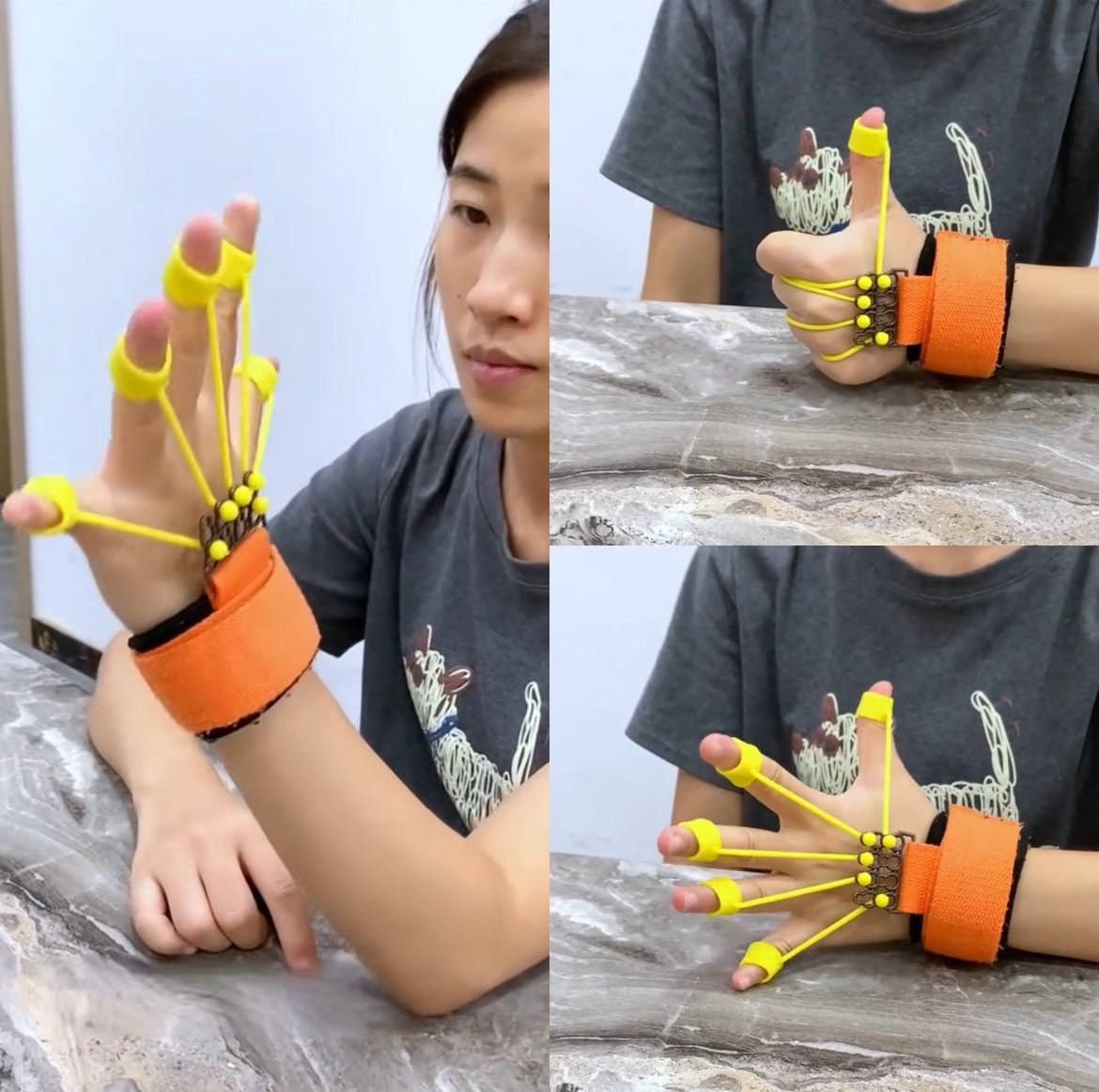 اداة إعادة تأهيل لليد والأصابع – تمرين وتحفيز العضلات من البيت